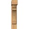 Ekena Millwork Olympic Block Smooth Bracket w/ Offset Brace, Western Red Cedar, 7 1/2"W x 26"D x 38"H BKT0806X26X38OLY05SWR - alternate 4